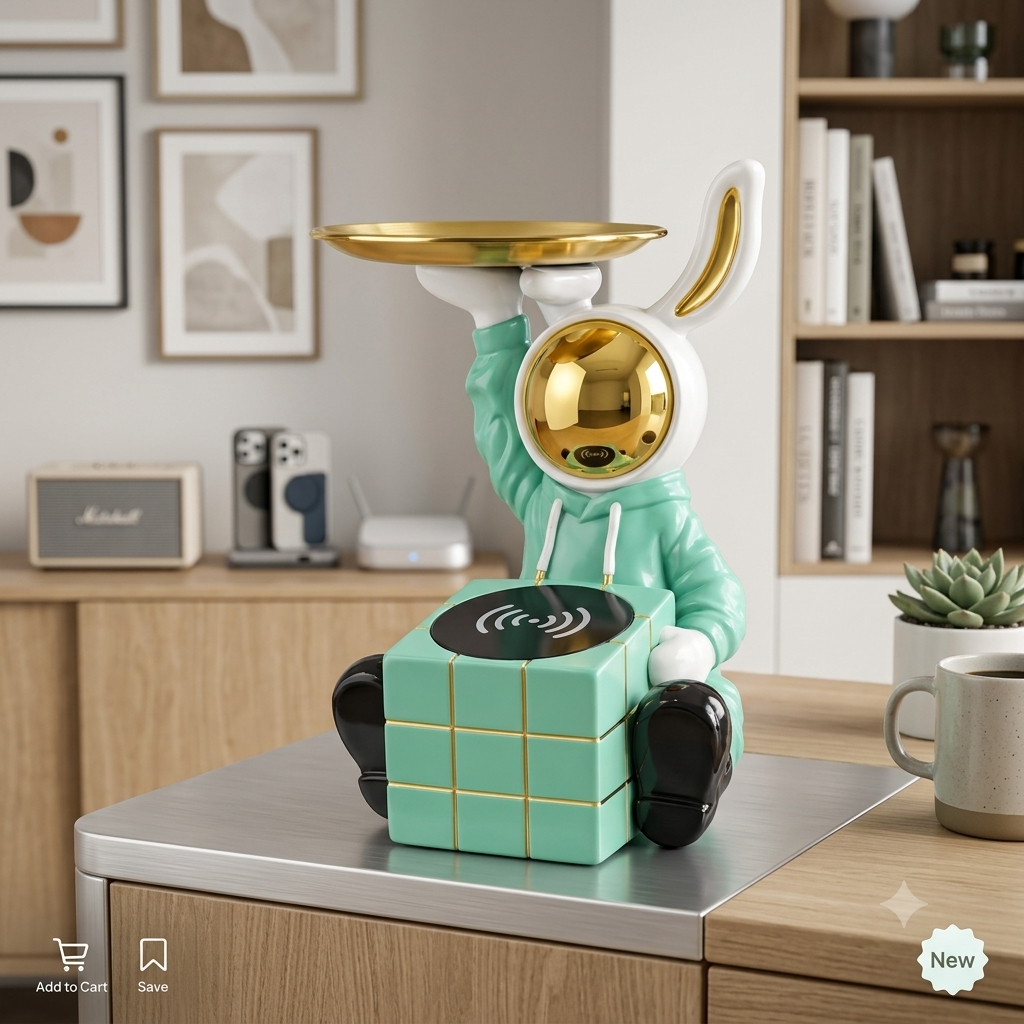 Mint Rabbit Tabletop Organizer