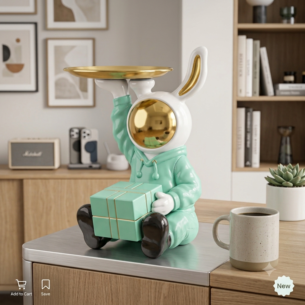 Mint Rabbit Tabletop Organizer