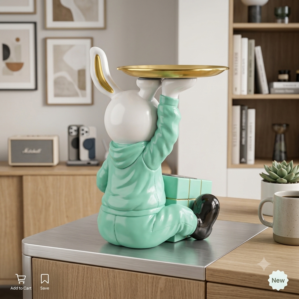 Mint Rabbit Tabletop Organizer