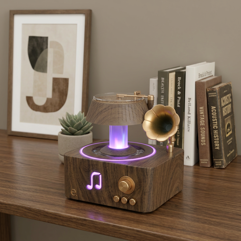 Gramophone Sound & Mist Tabletop Companion